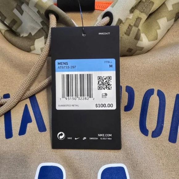 NWT Nike Indianapolis Colts Salute To Service Hoodie - Medium - Picture 2 of 5